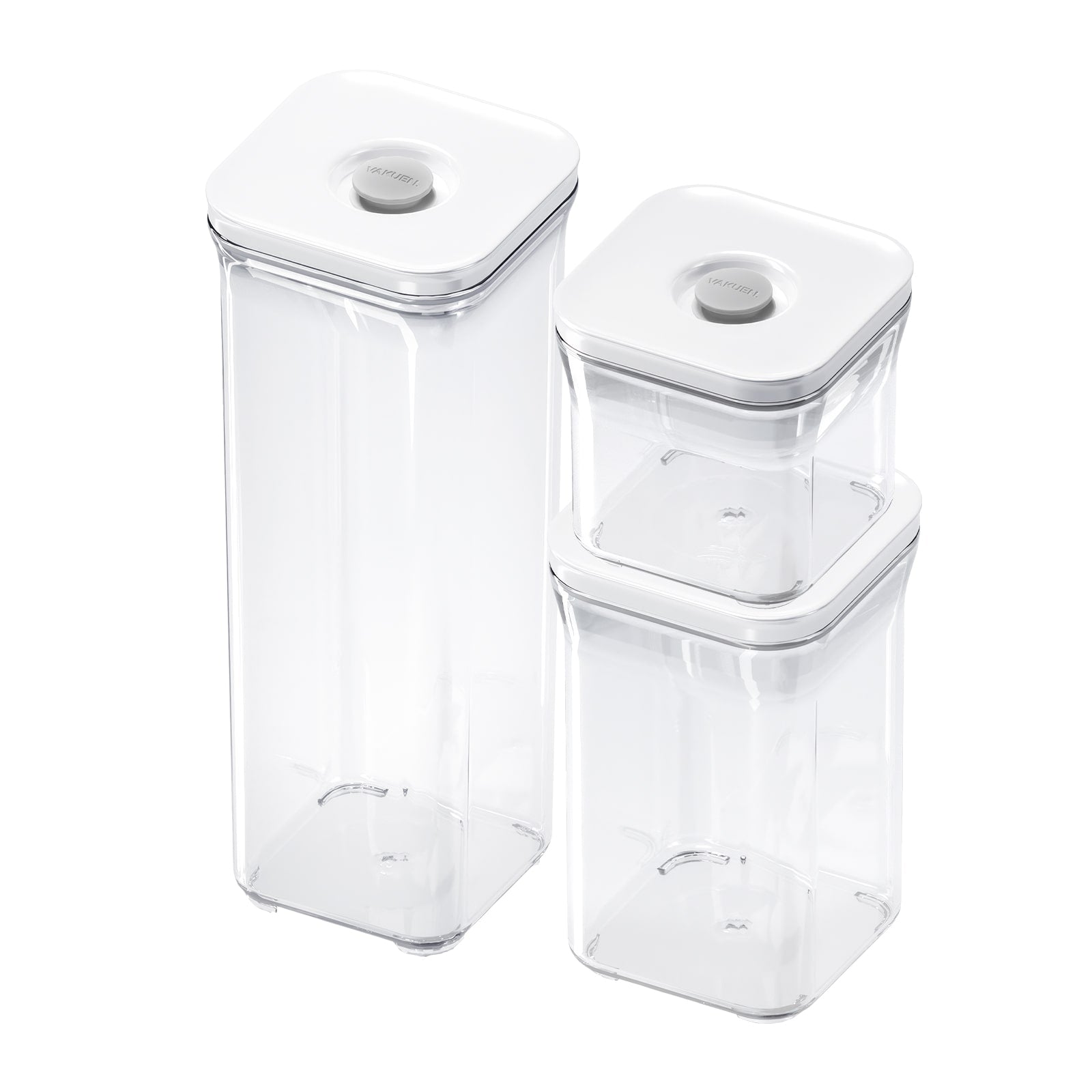 Vacuum Airtight Food Storage Container - 3pc