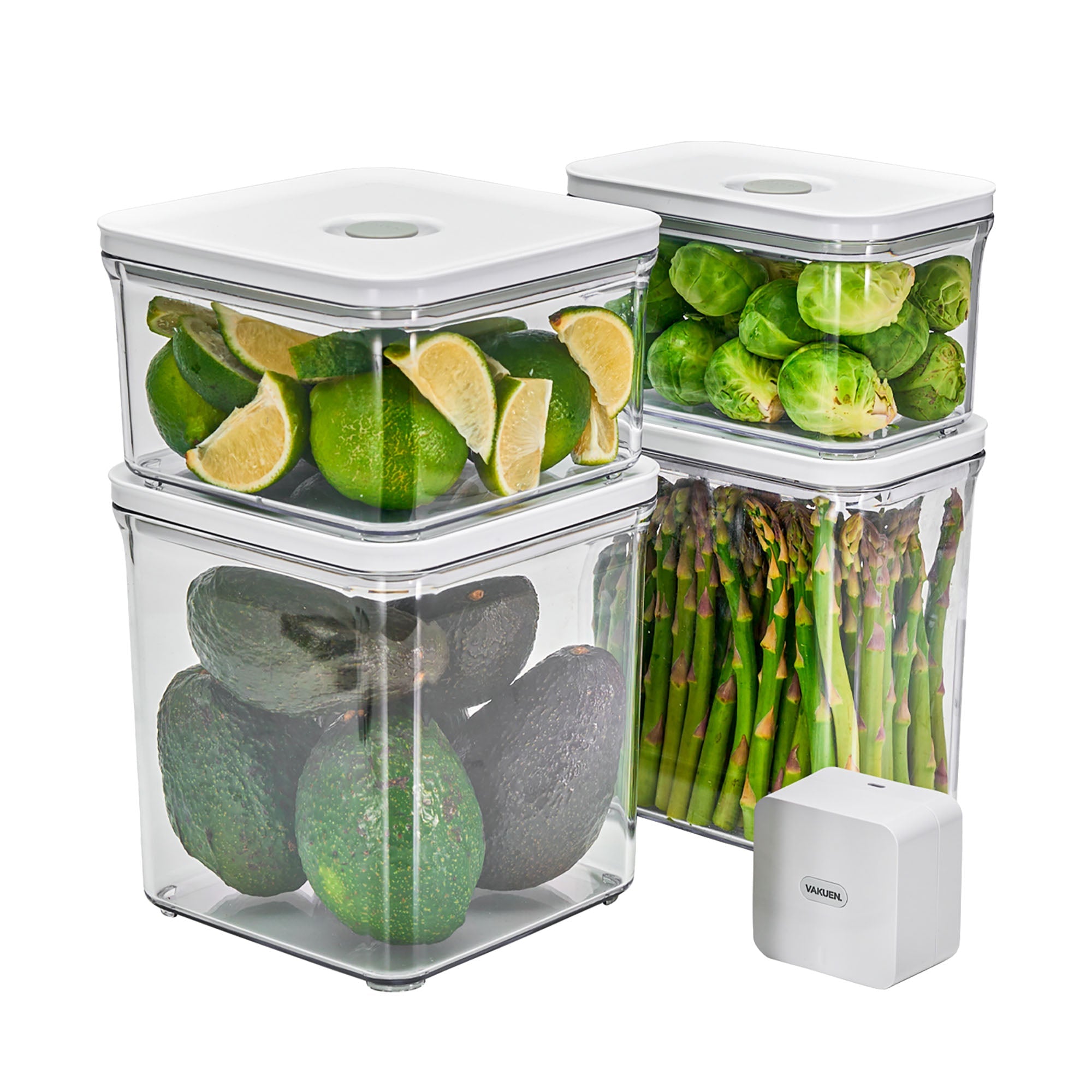 Vacuum Airtight Food Storage Container - 5pc