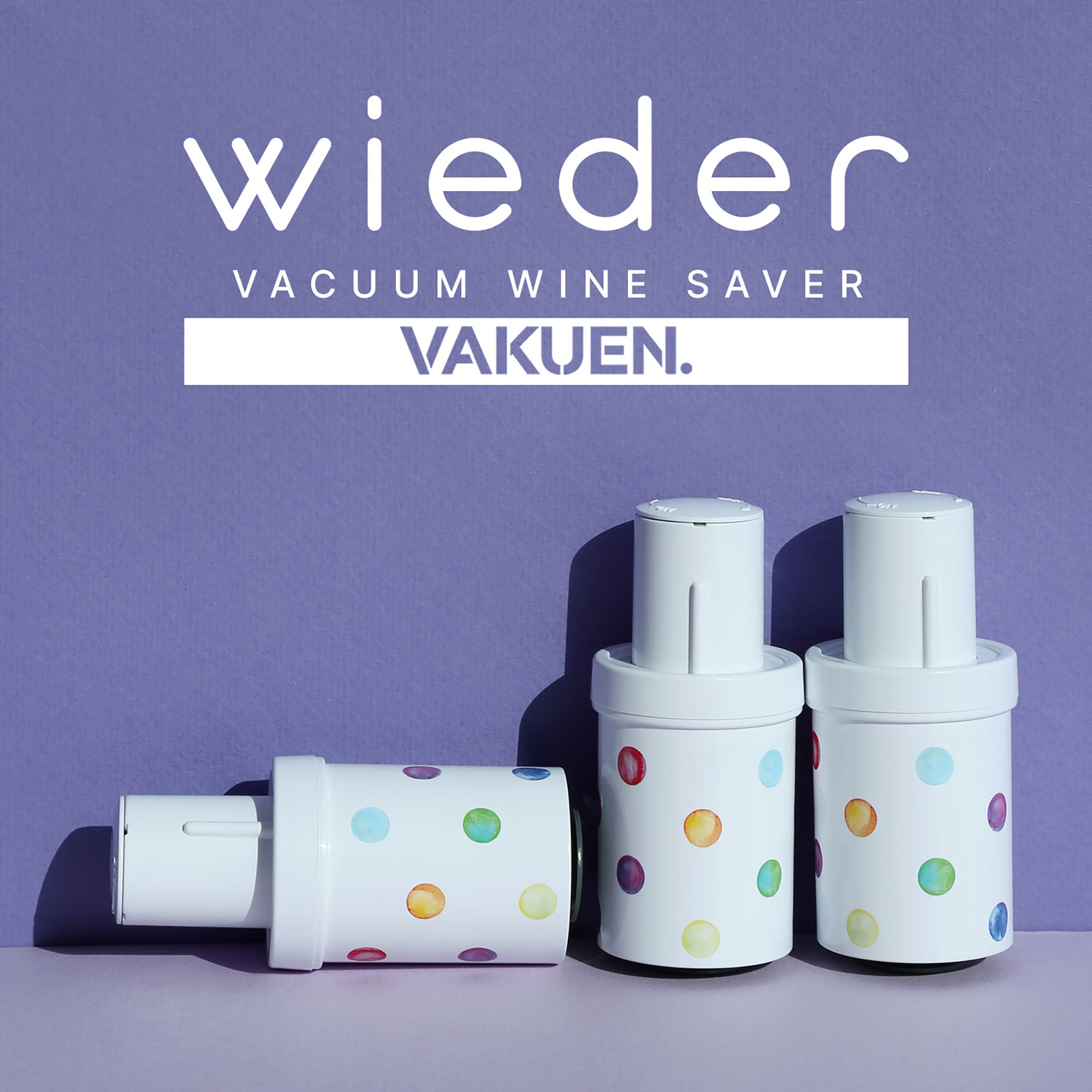 Wieder Vacuum Wine Savers - Dot